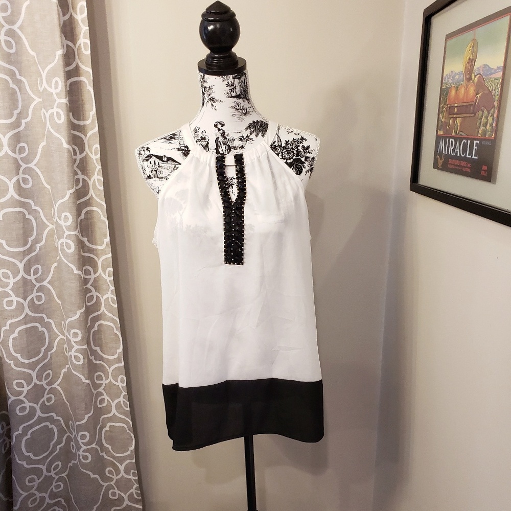 {New York & Co} Sleeveless Blouse